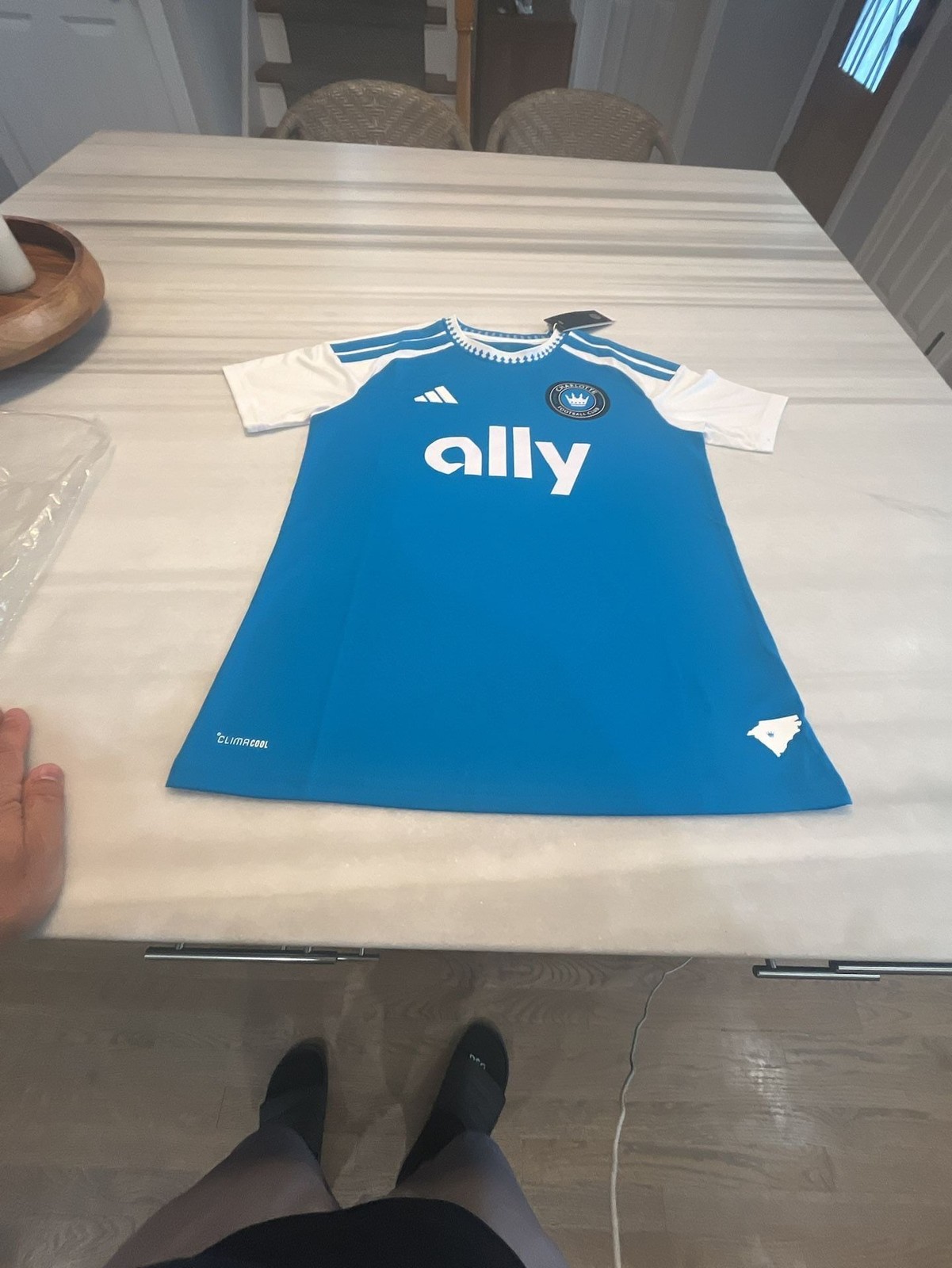 Adidas Charlotte FC Home Soccer Jersey Size M