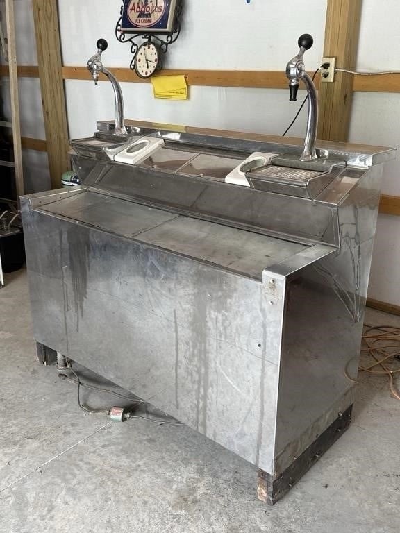 Vintage Bastian Blessing Stainless Steel Soda Fountain  Vintage Bastian Blessing Stainless Steel Soda Fountain 