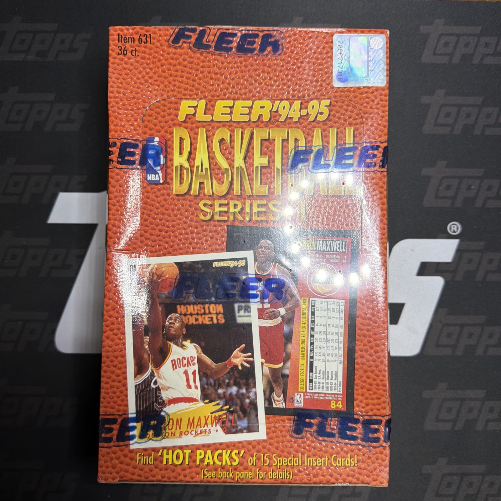 NEW FACTORY SEALED - 1994-95 FLEER SERIES 1 NBA BASKETBALL BOX 36 PACKS NEW FACTORY SEALED - 1994-95 FLEER SERIES 1 NBA BASKETBALL BOX 36 PACKS