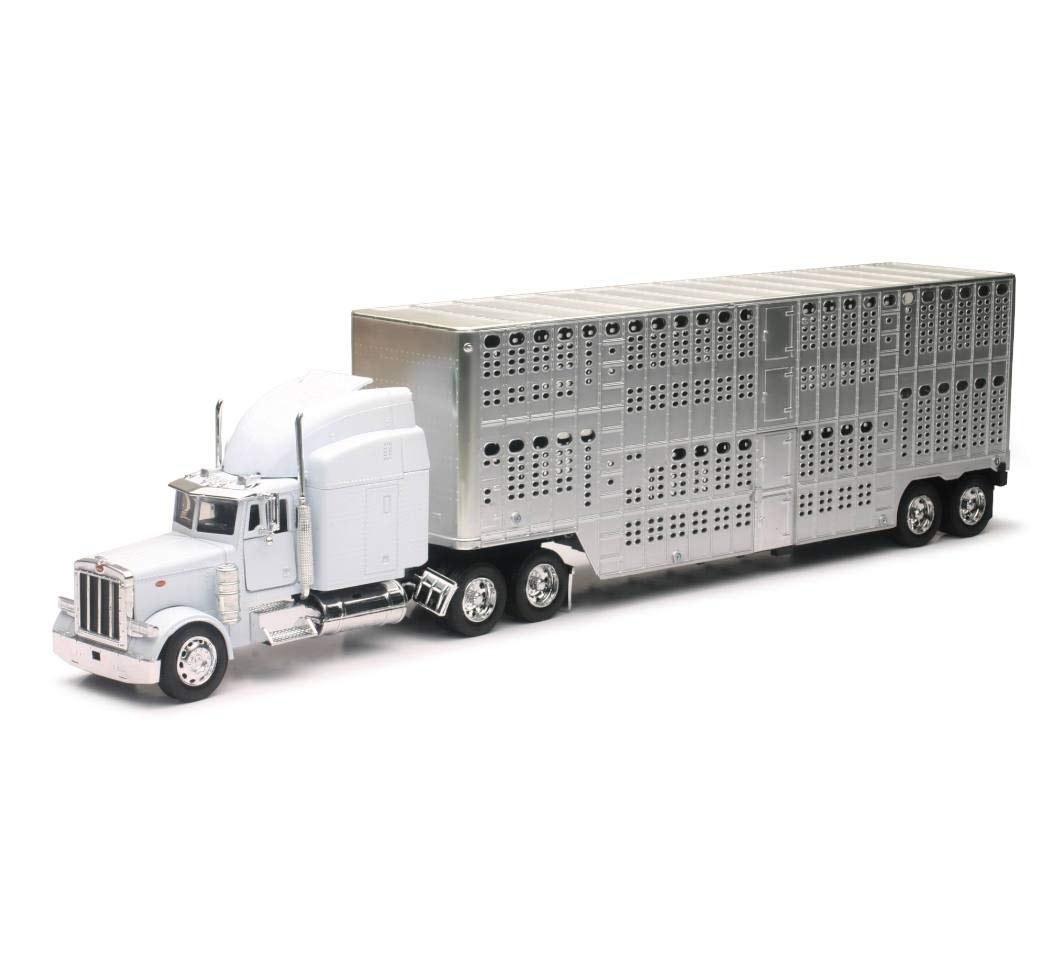 New-Ray 1:32 Peterbilt 379 Pot Bell Live Stock New-Ray 1:32 Peterbilt 379 Pot Bell Live Stock