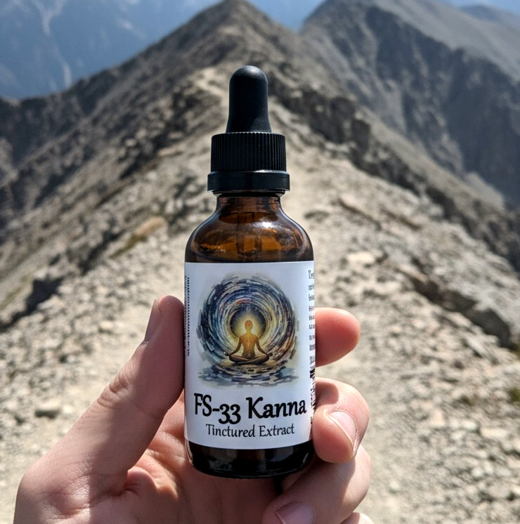 Kanna FS-33 Tincture (Sceletium Tortuosum) - Standardized Kanna Extract
