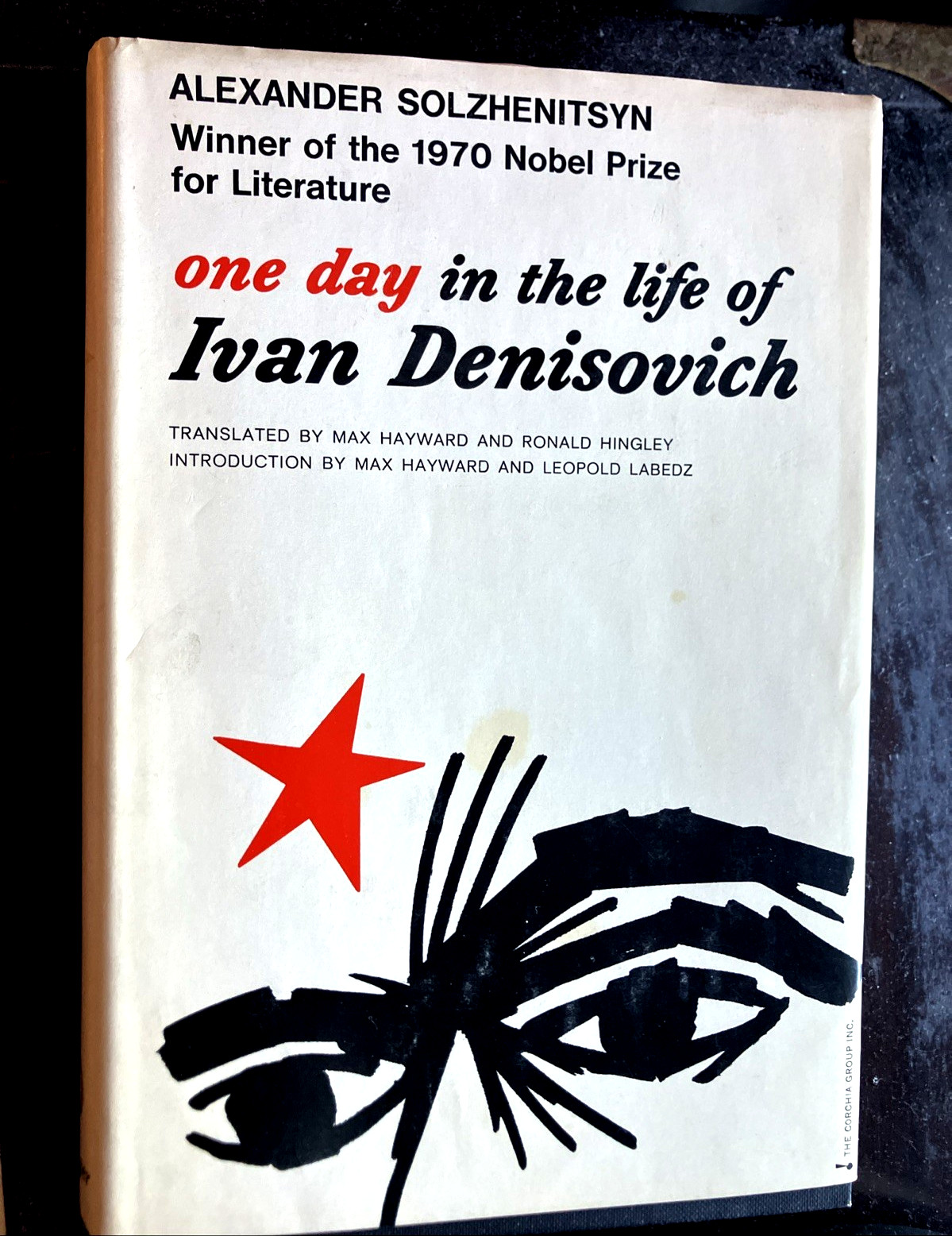 One Day in the Life of Ivan Denisovich (Solzhenitsyn)  HC, DJ, Good, 1963 ed/\'72