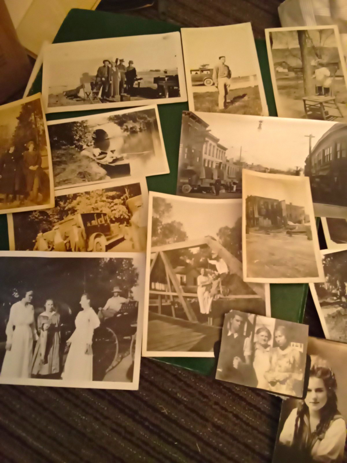 Vtg Black & White Photo Lot WW1 camouflage truck ~ roaring 1920s ~ suffragette Vtg Black & White Photo Lot WW1 camouflage truck ~ roaring 1920s ~ suffragette