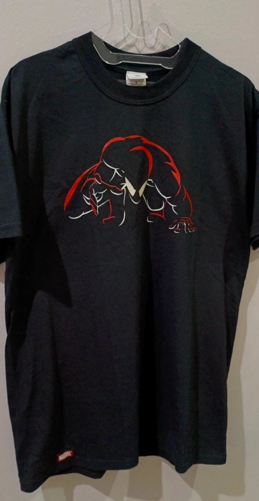 Marvel Spider-Man Shadow Vintage T Shirt (2005) NEW GRAIL Universal Studio