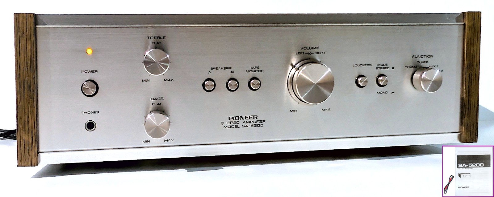 🔥【PRO SERVICE】RARE Pioneer SA-5200 FV integrated 20W Amp~XSTR/CAP MOD💥GUARANTY