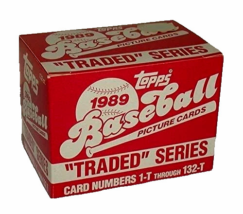 1989 Topps Traded Baseball Factory Set FASC W/KEN GRIFFEY JR & RANDY JOHNSON RC 1989 Topps Traded Baseball Factory Set FASC W/KEN GRIFFEY JR & RANDY JOHNSON RC