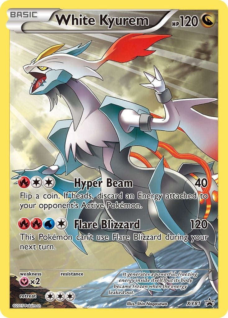 White Kyurem (Full Art Promo) Holofoil [PR - XY81]DM