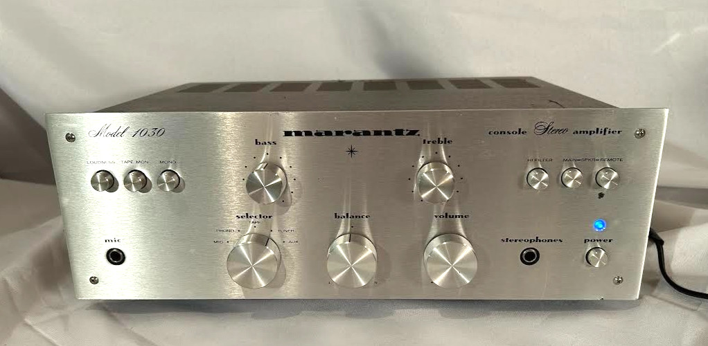VINTAGE  MARANTZ 1030 integrated amplifier. Tested, serviced,  updated