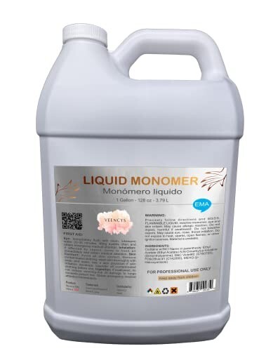Veency Professional EMA Monomer Acrylic Nail Liquid, MMA 1 galon. Veency Professional EMA Monomer Acrylic Nail Liquid, MMA 1 galon.