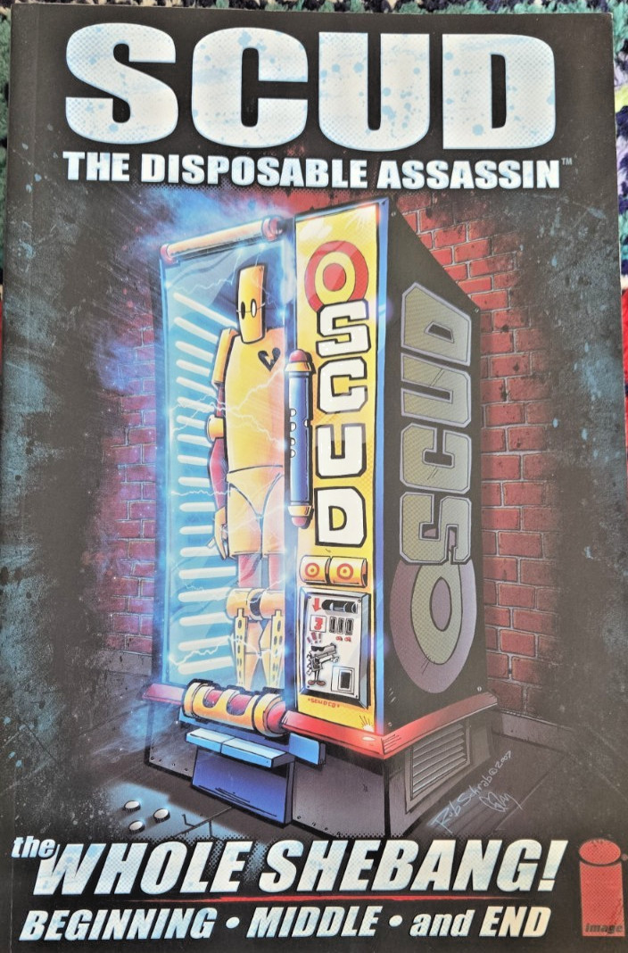 Scud: The Disposable Assassin The Whole Shebang TPB 1st Printing Rob Schrab