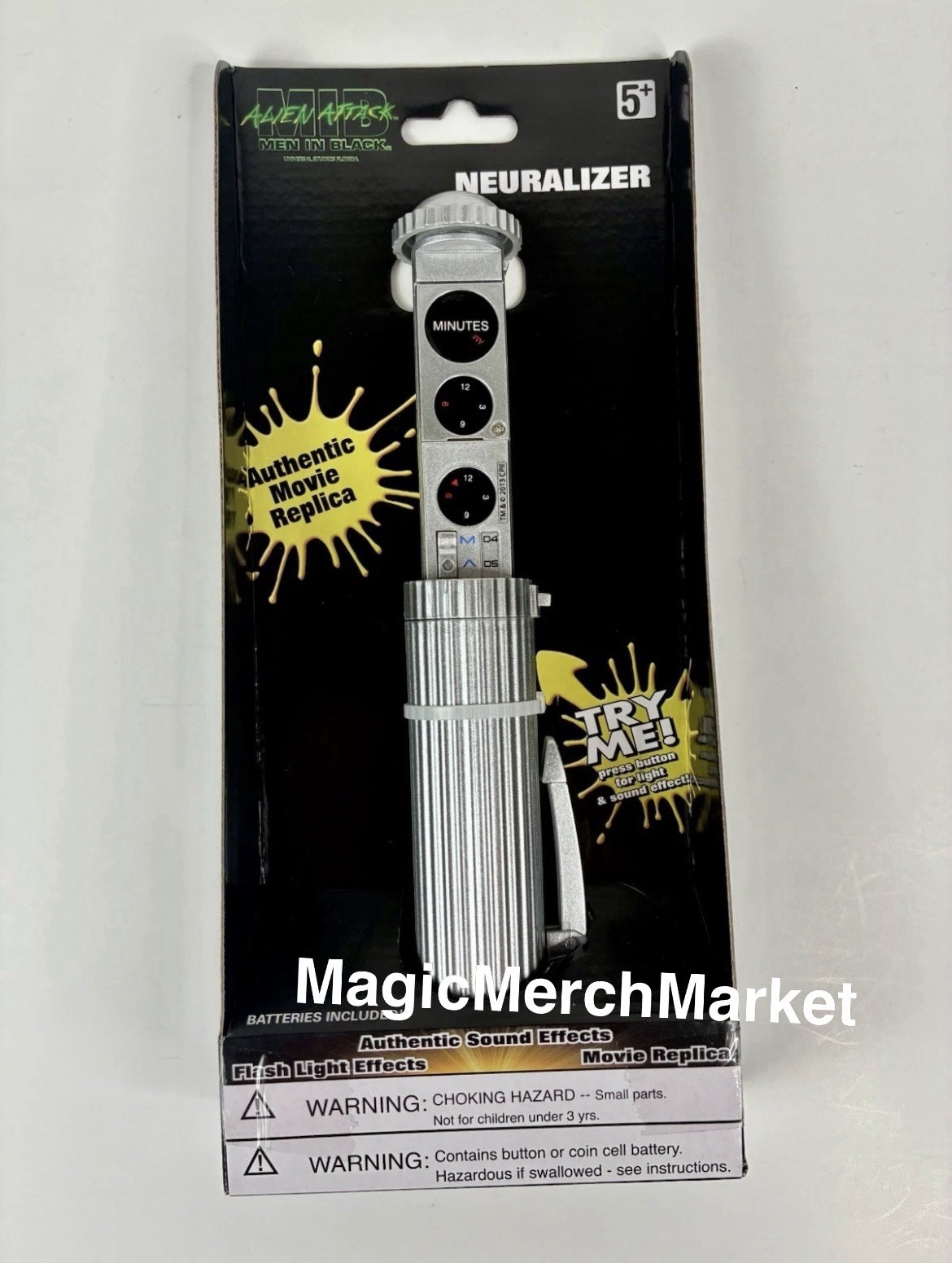 Universal Studios Men in Black Alien Attack Neuralizer Movie Replica New Universal Studios Men in Black Alien Attack Neuralizer Movie Replica New