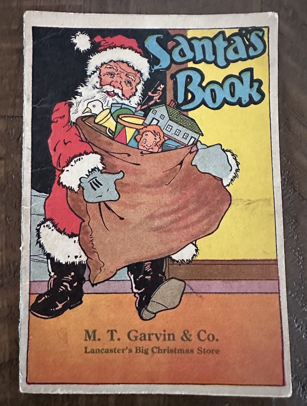 Antique~Santa Claus Book 