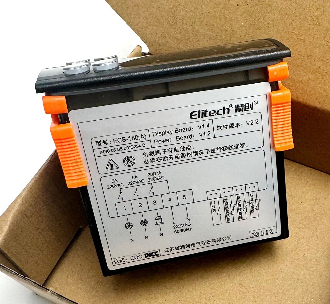 New in Box ECS-180(A) Temperature Controller for ELITECH ECS-180(A)YJ