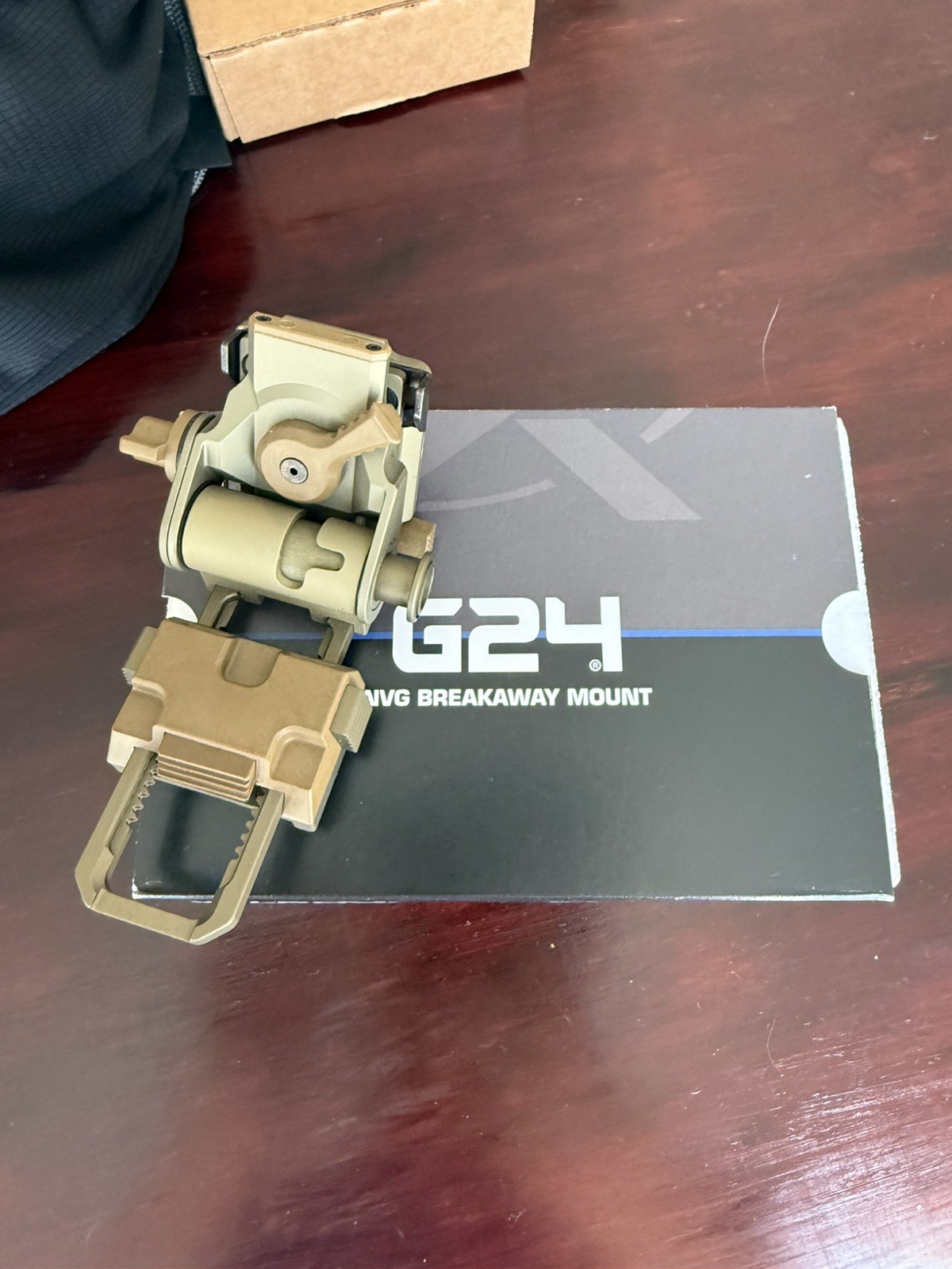 Wilcox G24 Lite Breakaway NVG Mount Coyote Wilcox G24 Lite Breakaway NVG Mount Coyote