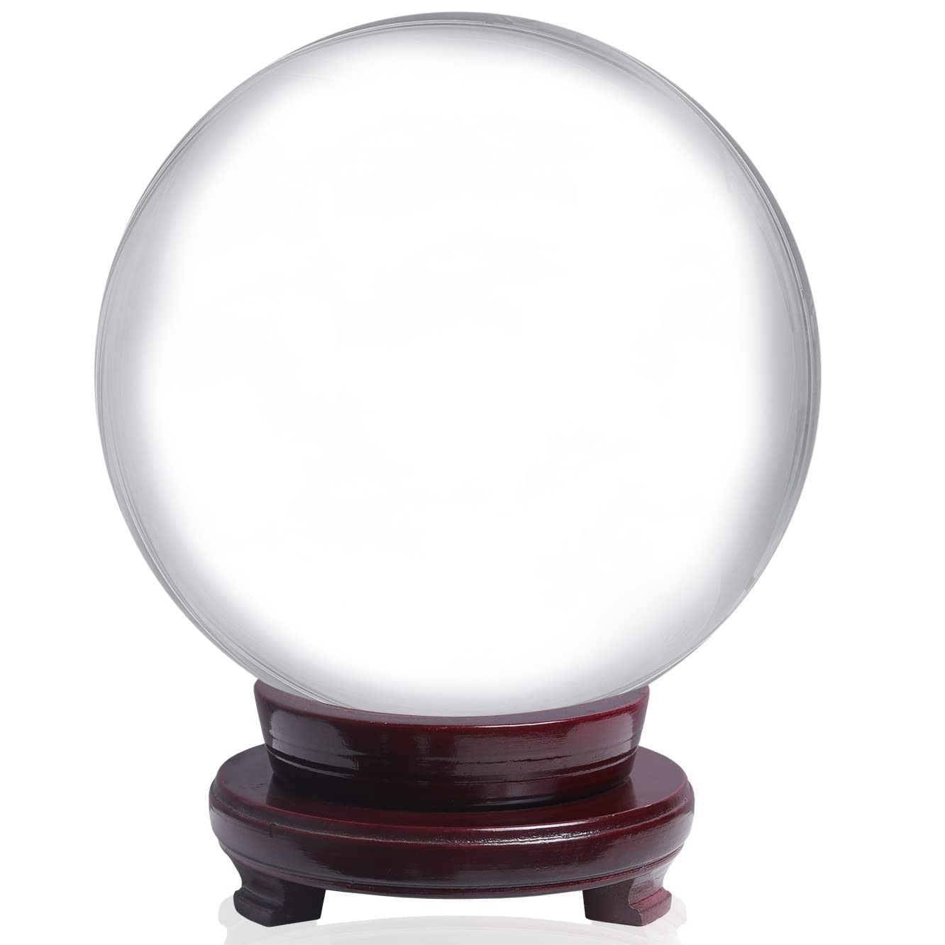 LONGWIN 150mm (5.9 inch) Divination Crystal Ball Decorative 150mm, Clear LONGWIN 150mm (5.9 inch) Divination Crystal Ball Decorative 150mm, Clear