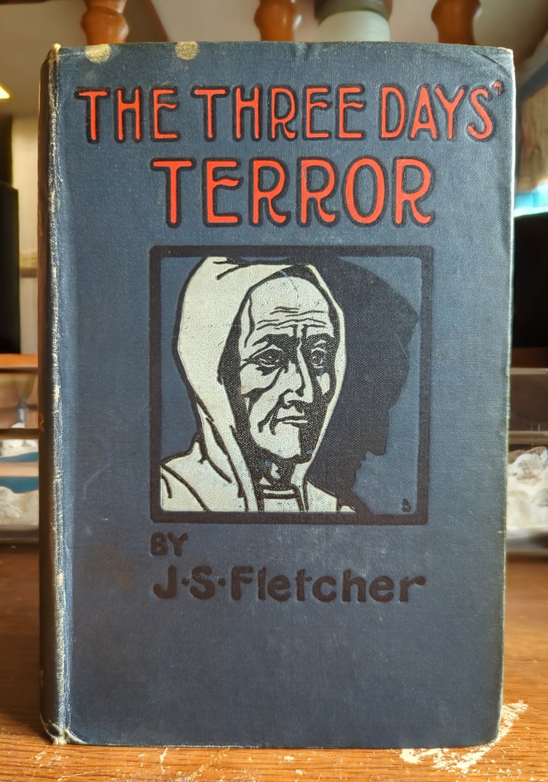 1901 The Three Days Terror J.S. Fletcher - Rare Antique Apocalypse Fiction Book