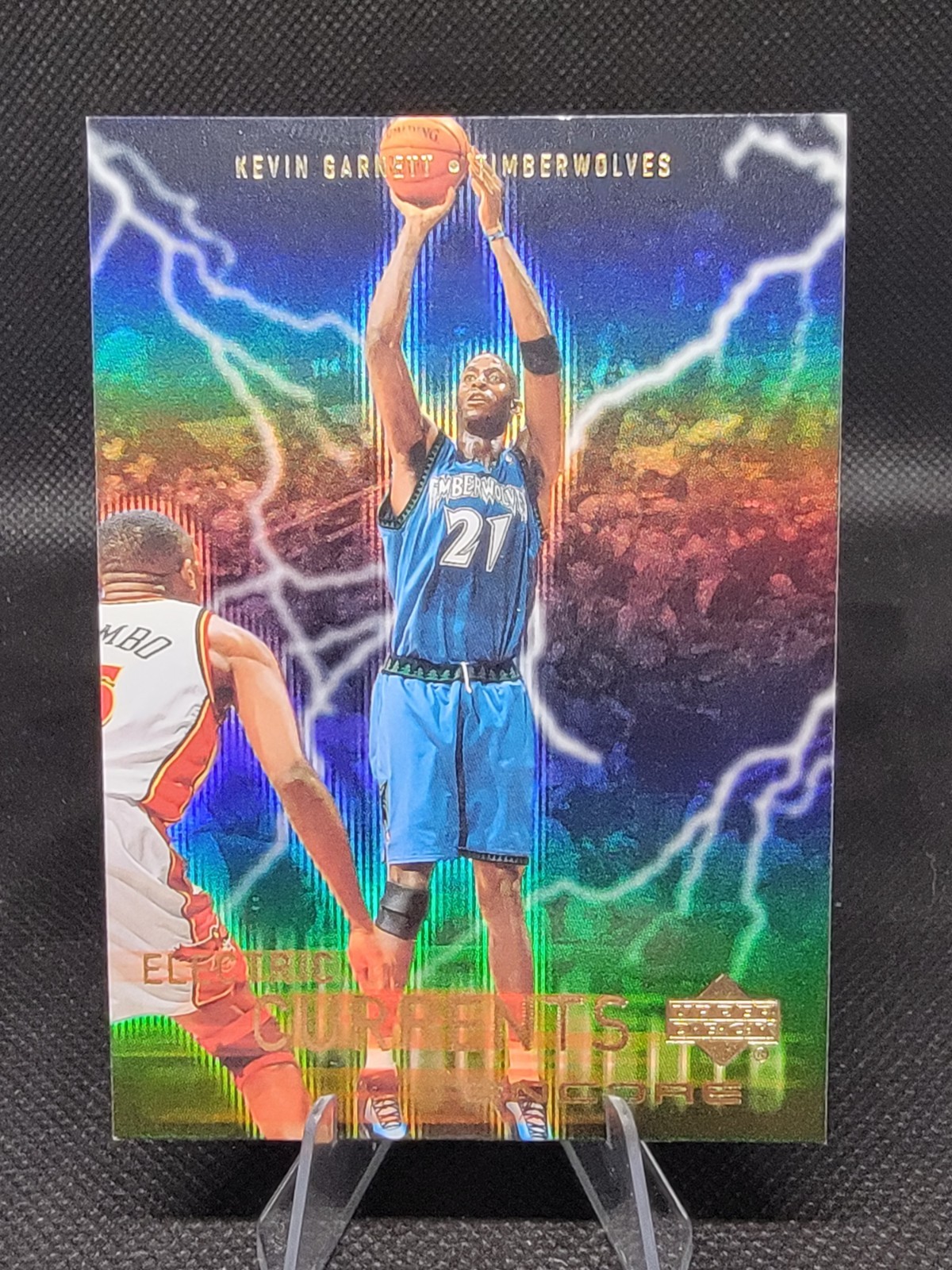 1999-00 Upper Deck Encore - Electric Currents Kevin Garnett #EC1 Timberwolves 