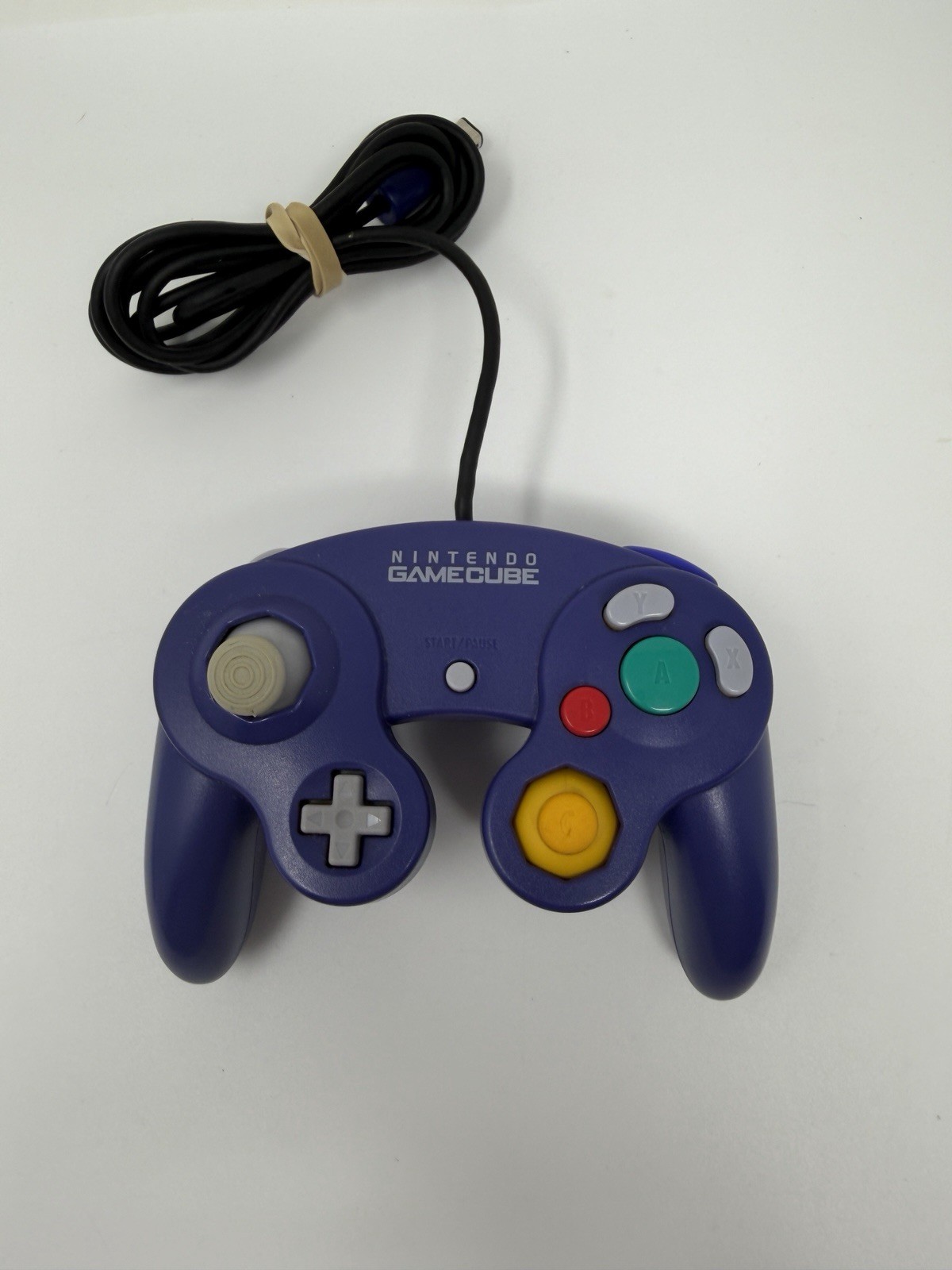 Official Nintendo GameCube Controller Loose Stick Indigo Purple OEM Authentic Official Nintendo GameCube Controller Loose Stick Indigo Purple OEM Authentic