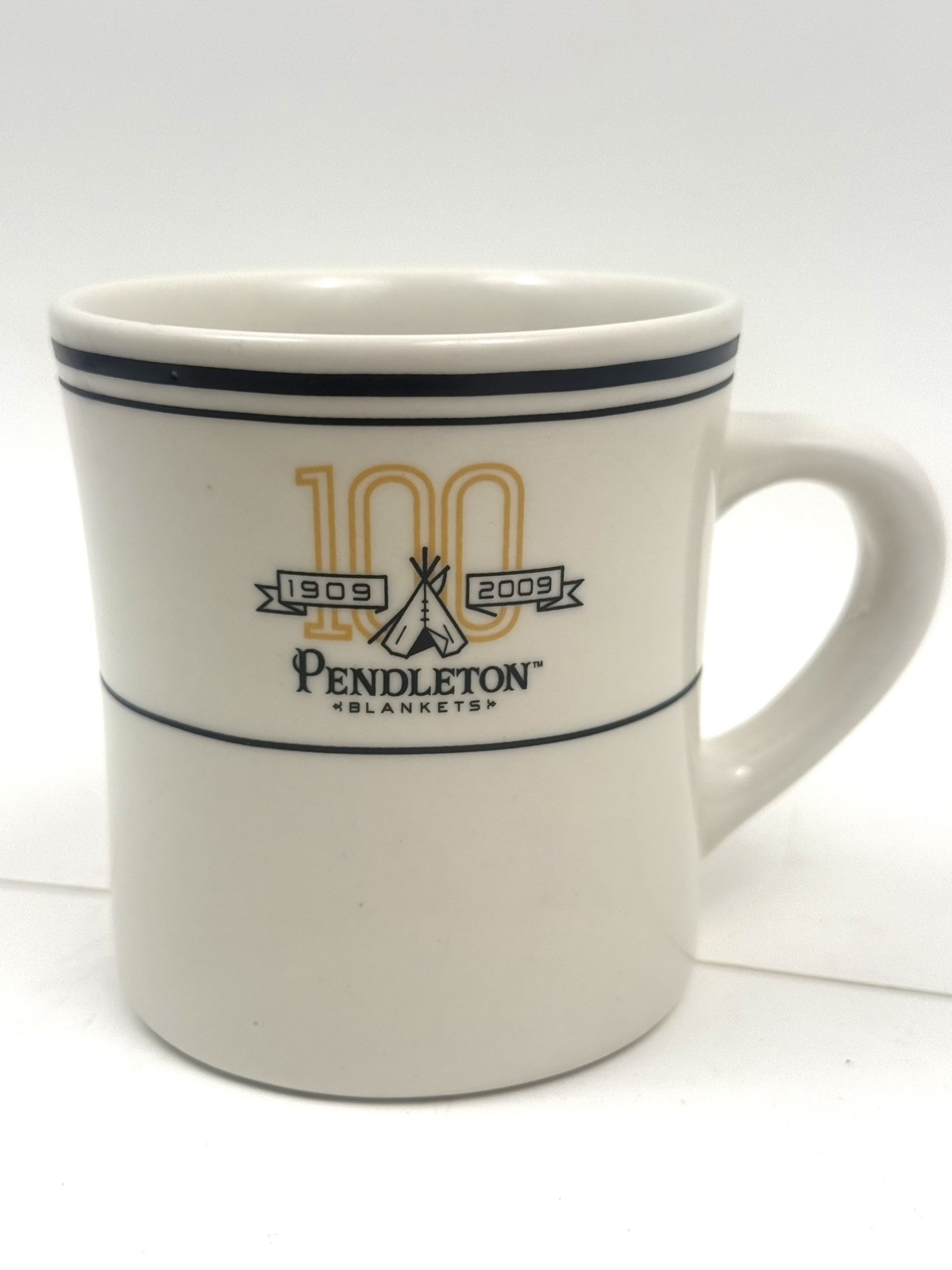 Rare Pendleton 100th Anniversary Centennial Mug 1909 2009 Diner Restaurant Ware Rare Pendleton 100th Anniversary Centennial Mug 1909 2009 Diner Restaurant Ware