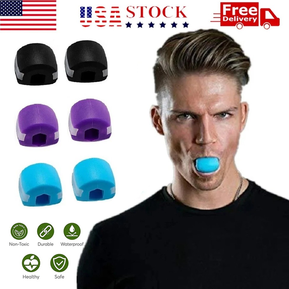 6 Pcs Jawline Exerciser Mouth Exercise Fitness Ball Neck Face Jaw Trainer Toning 6 Pcs Jawline Exerciser Mouth Exercise Fitness Ball Neck Face Jaw Trainer Toning