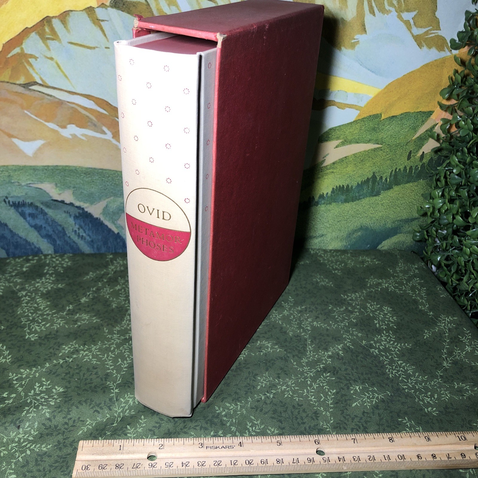 Ovid Metamorphoses 1961 Heritage Press Hans Erni Illustrated Slipcase VG Ovid Metamorphoses 1961 Heritage Press Hans Erni Illustrated Slipcase VG