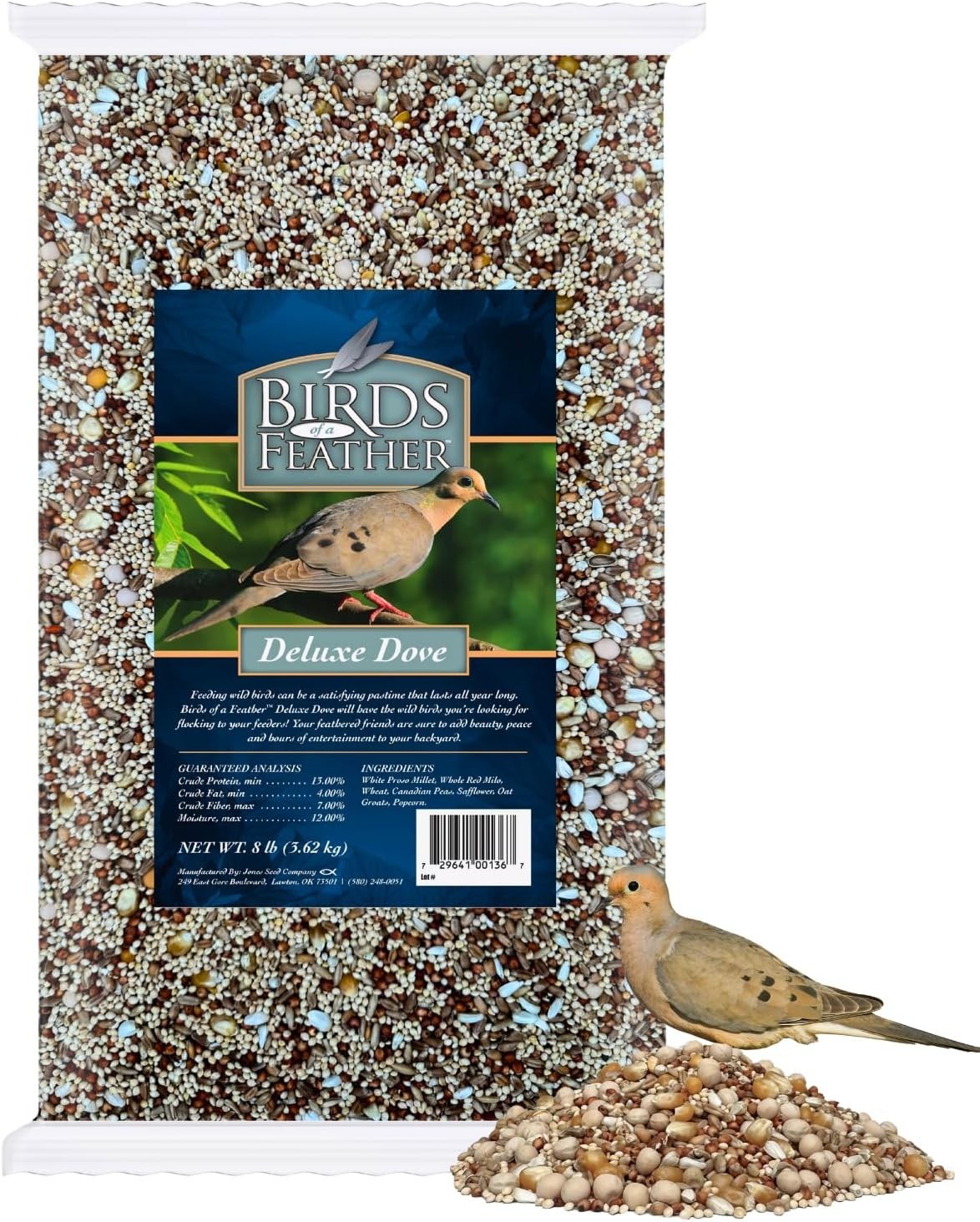 Birds of a Feather Deluxe Dove Food, Pigeon Food, Mourning Dove Outdoor Bird See Birds of a Feather Deluxe Dove Food, Pigeon Food, Mourning Dove Outdoor Bird See