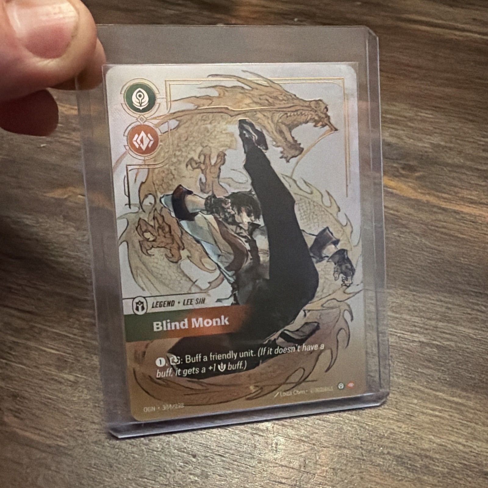 Lee Sin, Blind Monk (Overnumbered) 304/298 - Origins - Near Mint Lee Sin, Blind Monk (Overnumbered) 304/298 - Origins - Near Mint