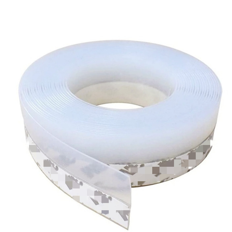 16FT/5M Weather Stripping Door Seal Strip Self Adhesive Silicone Bottom Stopper