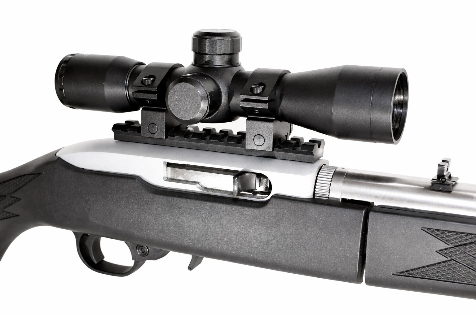TRINITY 4x32 Compact Scope & Mount Base for Ruger 10/22 Takedown Carbine