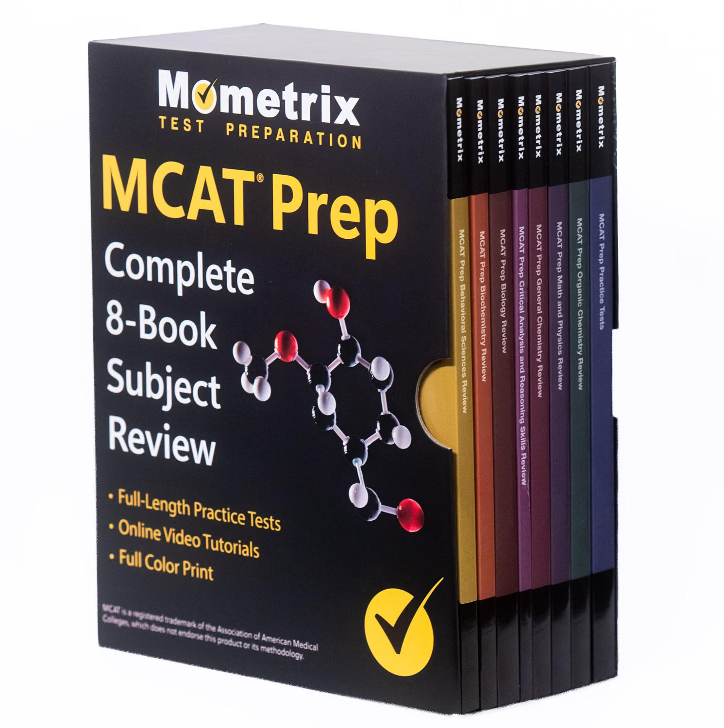 MCAT Prep Complete 8-Book Subject Review 2027-2028 - Full-Length Practice Tests