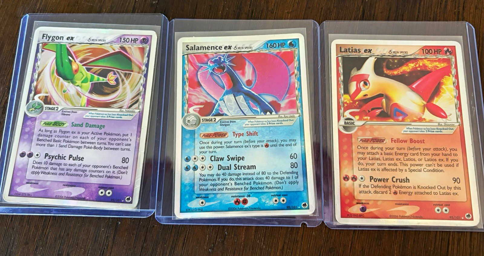 Pokemon TCG EX Three Card Lot Pokemon TCG EX Three Card Lot