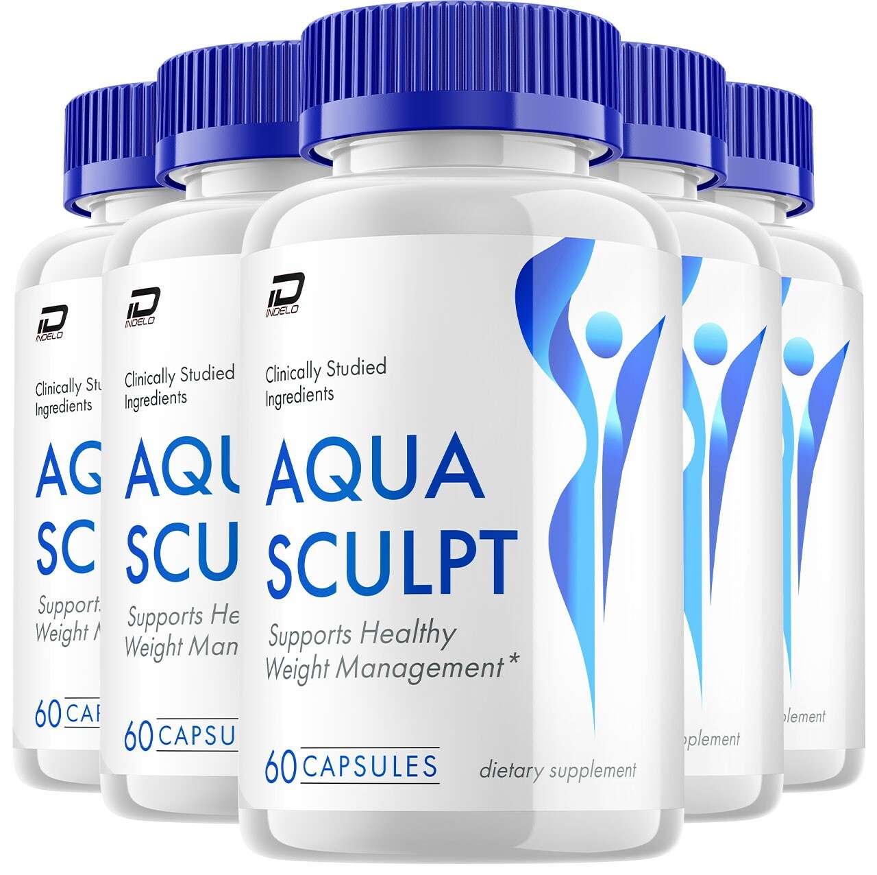 (5 Pack) Aqua Sculpt Keto Capsules - AquaSculpt Keto Pills All-Natural, 800MG