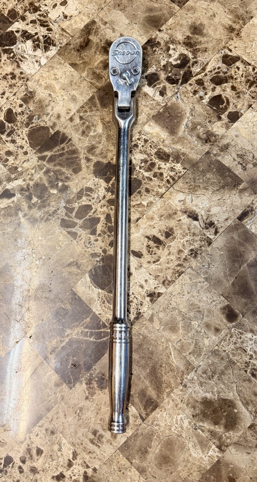 NICE Snap On SF80A Dual 80 Chrome 1/2” Drive Flex Head Ratchet NICE Snap On SF80A Dual 80 Chrome 1/2” Drive Flex Head Ratchet