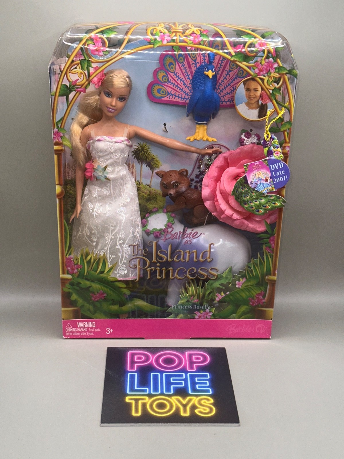 2007 Mattel Barbie as The Island Princess “Princess Rosella” #L8525 *NRFB*