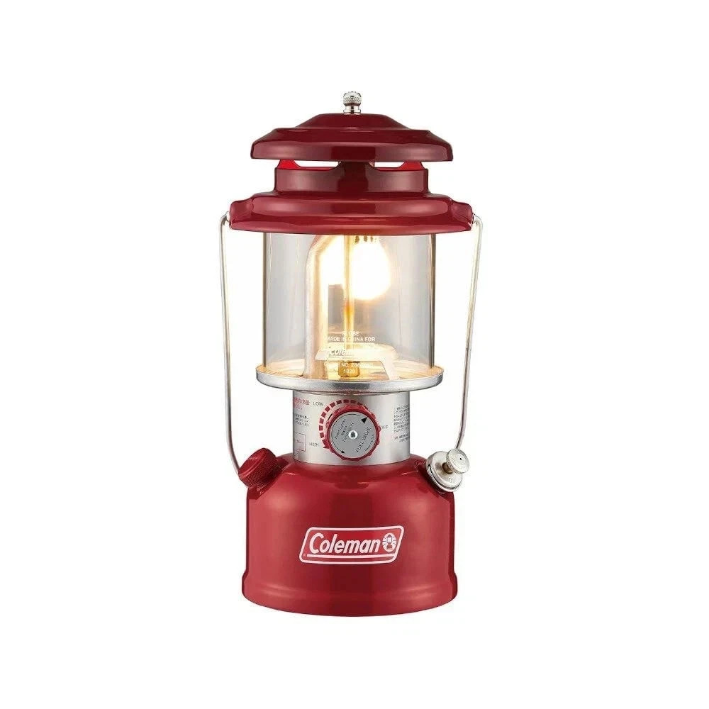 Coleman One Mantle Lantern 2164001 Gasoline Red with Case Camping From Japan NEW