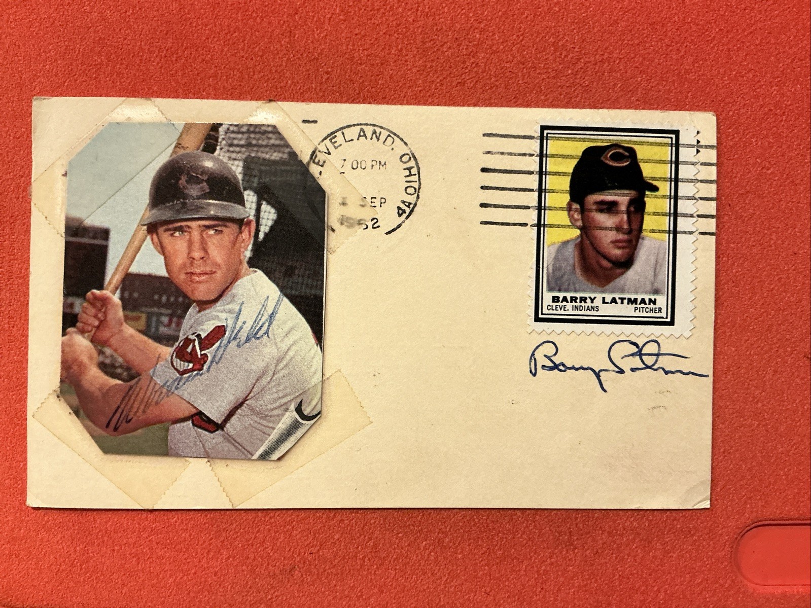 Woodie Held, Barry Latman 🔥MLB: 1960’s Cleveland Indians 🔥Autograph GPC🔥 Woodie Held, Barry Latman 🔥MLB: 1960’s Cleveland Indians 🔥Autograph GPC🔥