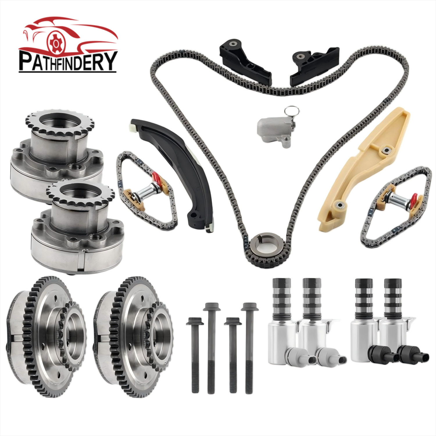 New Timing Chain Kit VVT Phaser For 2011-2017 Ford F-150 Lincoln MKX 3.5L