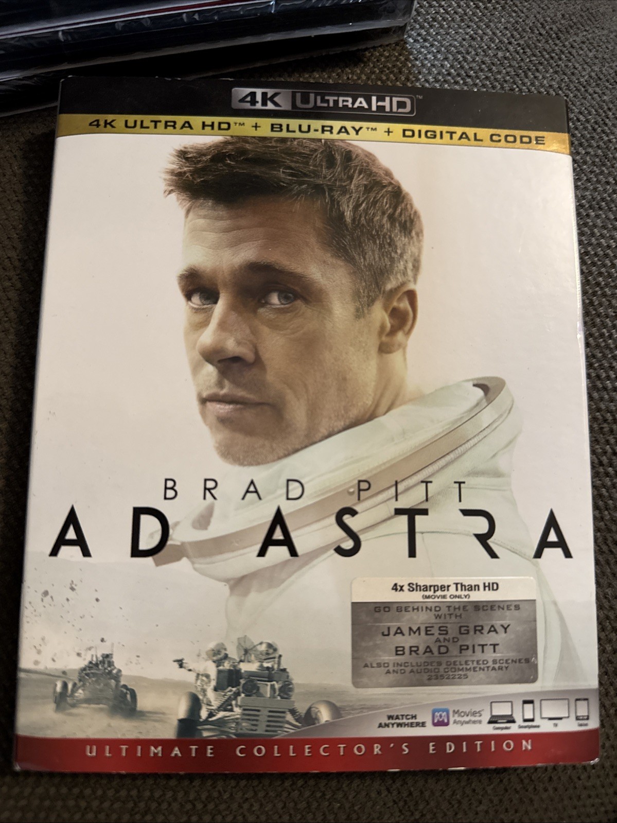 Sealed Ad Astra (4K Ultra HD Blu-Ray, 2019) Collector\'s Edition Brad Pitt Sealed Ad Astra (4K Ultra HD Blu-Ray, 2019) Collector\'s Edition Brad Pitt