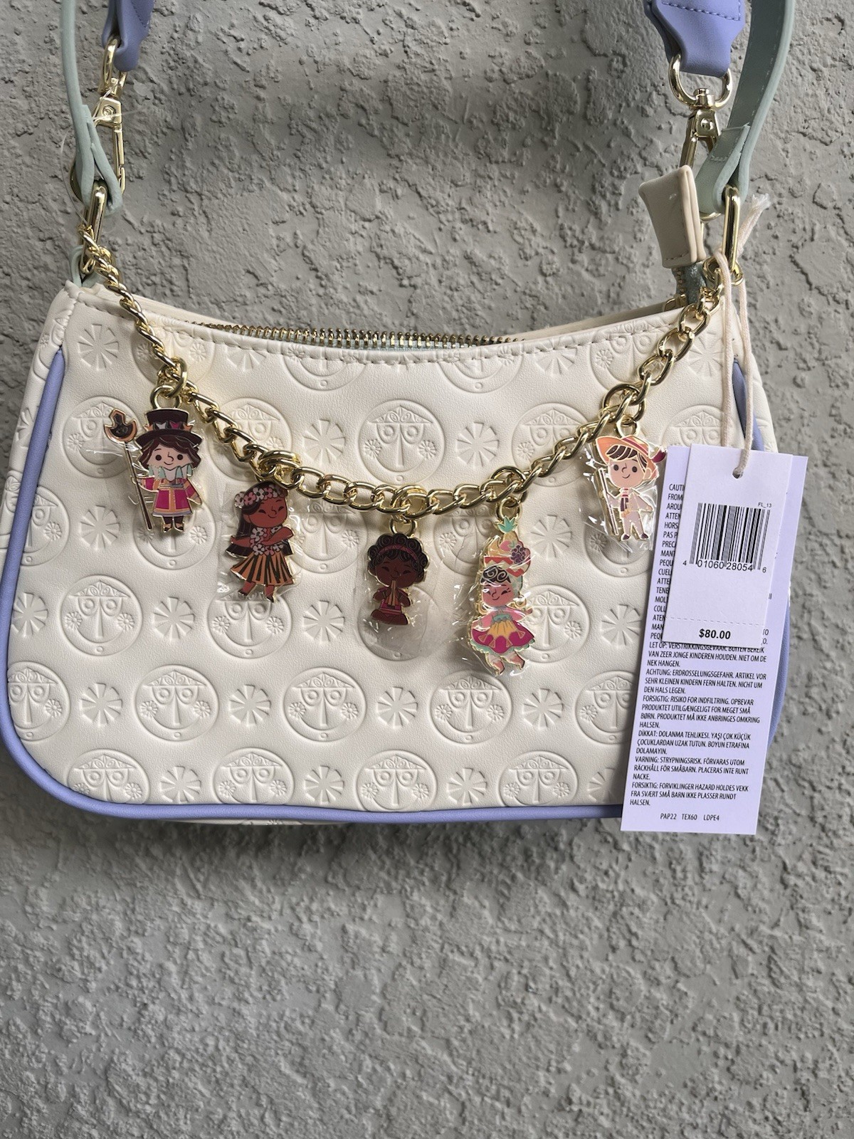 Disney It's a Small World Loungefly Purse 60th Anniversary Disney It's a Small World Loungefly Purse 60th Anniversary