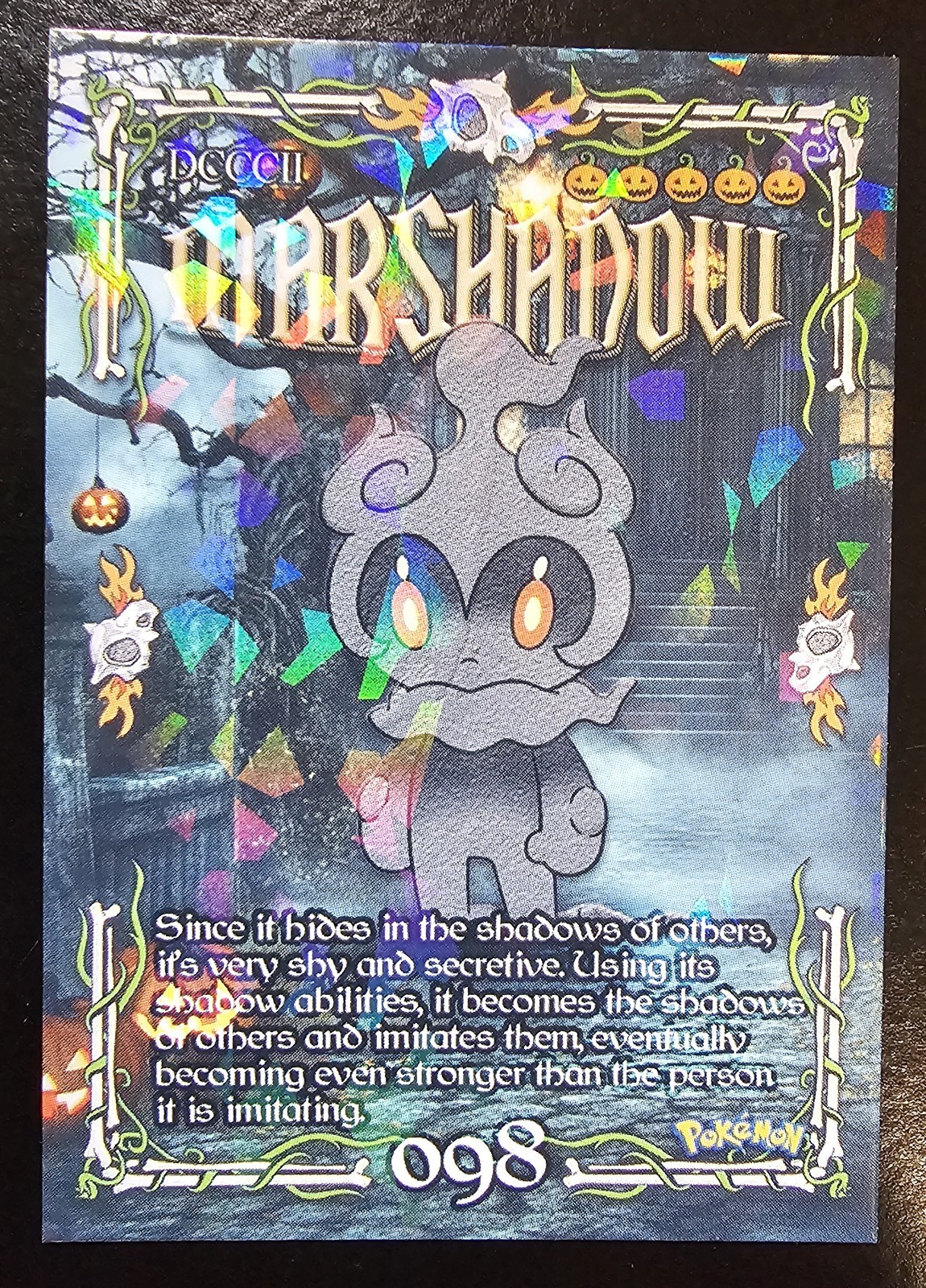 MARSHADOW - POKEMON PRISMA HALLOWEEN RARE CCG HOLO MARSHADOW - POKEMON PRISMA HALLOWEEN RARE CCG HOLO