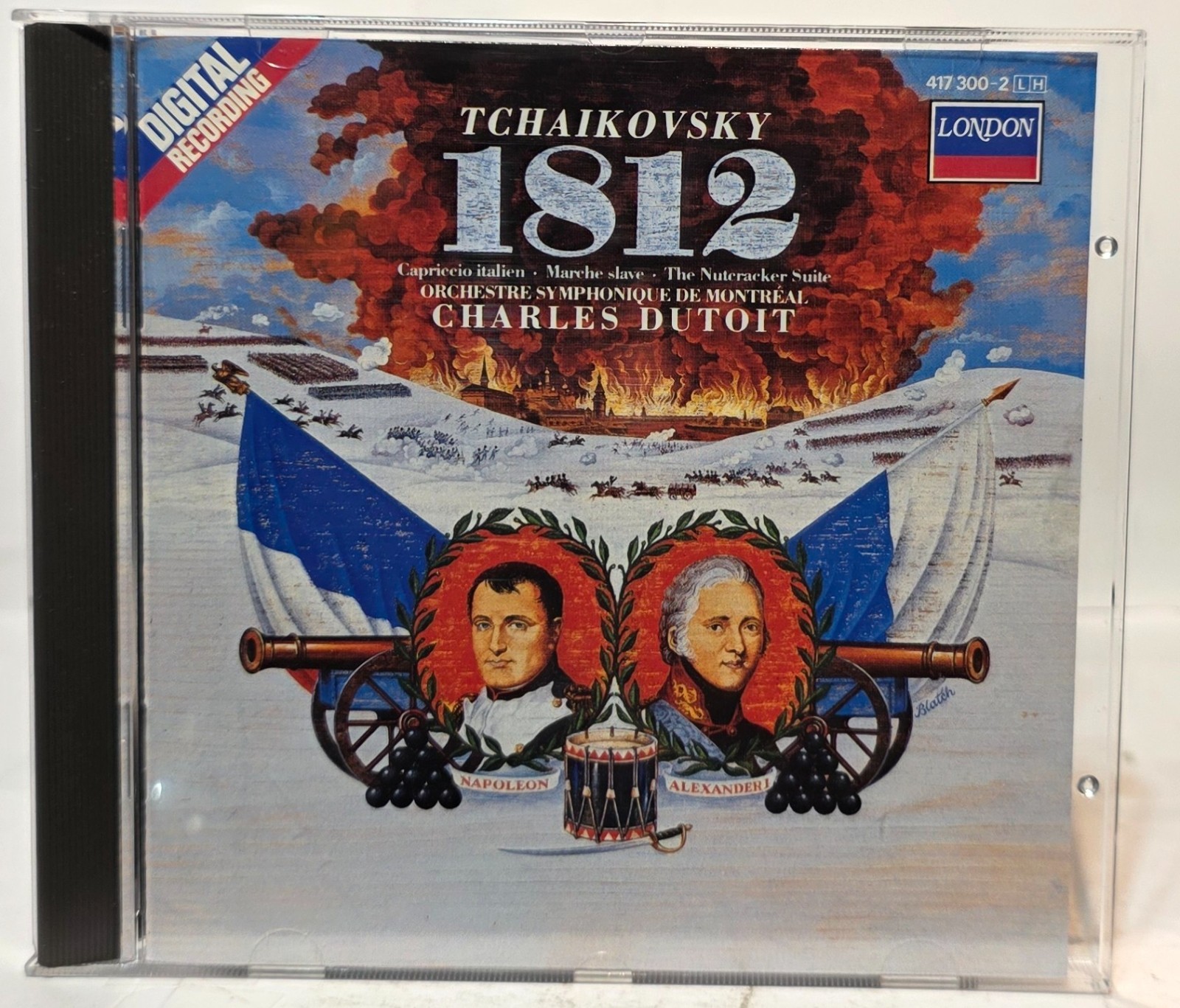 Tchaikovsky : 1812 Orchestre - Symphonique de Montreal Charles Dutoit CD