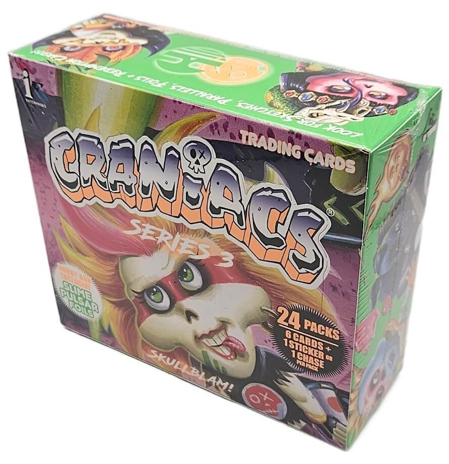 2026 Craniacs Series 3 Skullblam Trading Cards Hobby Box 24 Packs Per Box