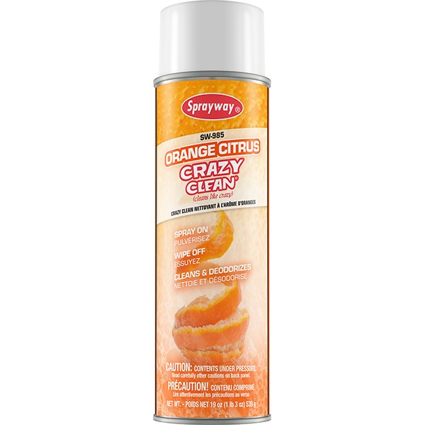Sprayway Crazy Clean Orange Citrus PLZ Corp (Sprayway, Camie, Claire) Sprayway