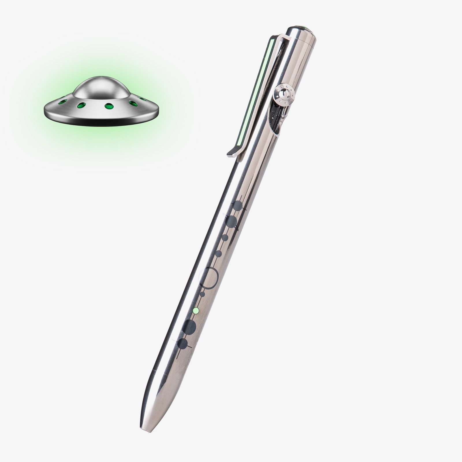 Tactile Turn Pen Roswell Bolt Action Titanium Standard UFO Alien Tactile Turn Pen Roswell Bolt Action Titanium Standard UFO Alien