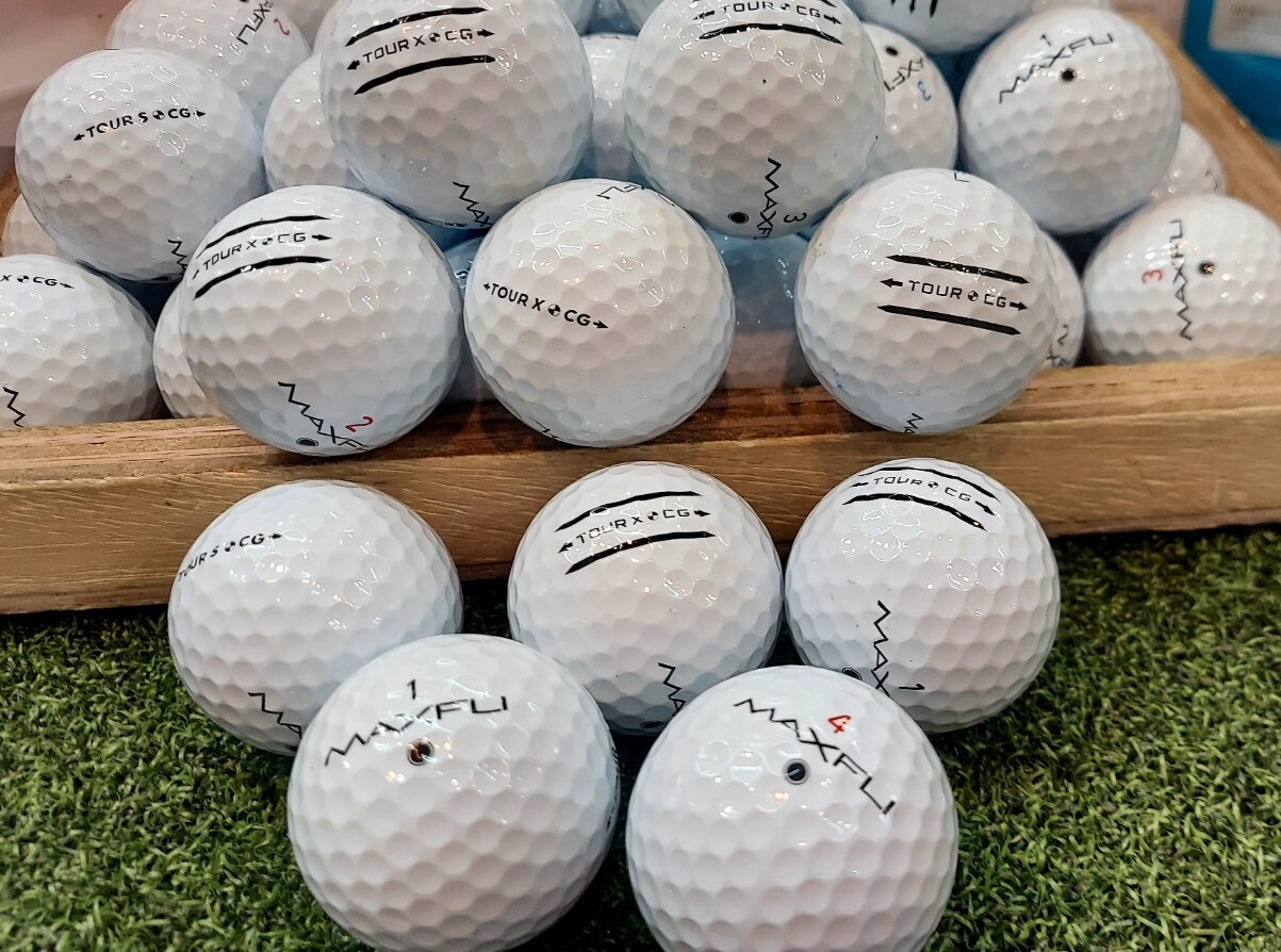 50 Maxfli TOUR CG Series (Tour, Tour X, Tour S) 5A/4A Excellent Used Golf Balls 50 Maxfli TOUR CG Series (Tour, Tour X, Tour S) 5A/4A Excellent Used Golf Balls