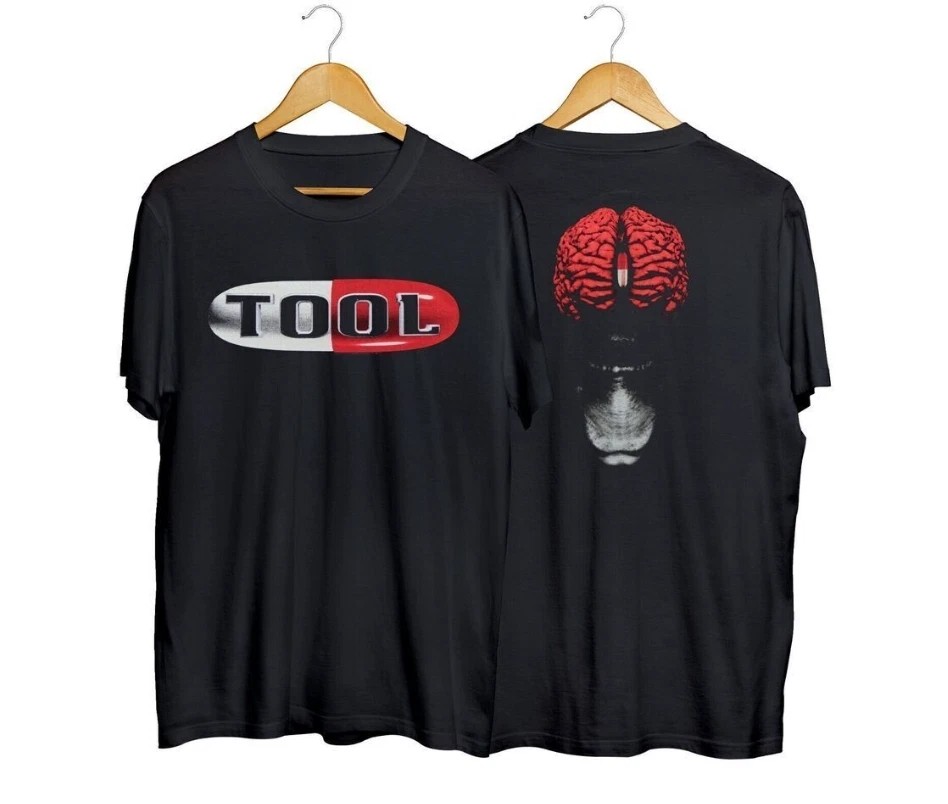 1999 Tool Pill T Shirt Black Full Size S 5XL