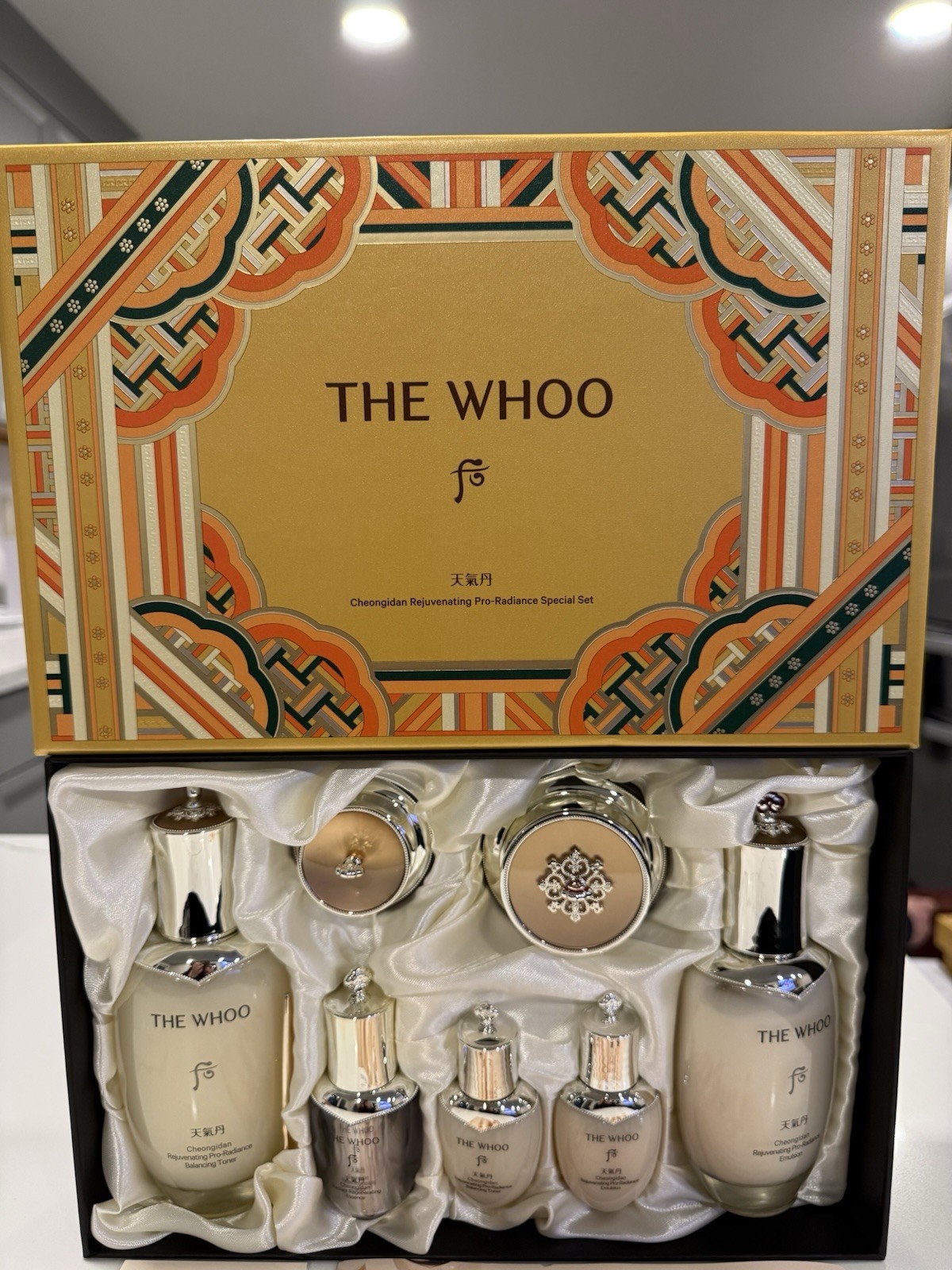 [US STOCK] New The History of Whoo Pro Cheongidan Hwahyun Set Anti- Aging 