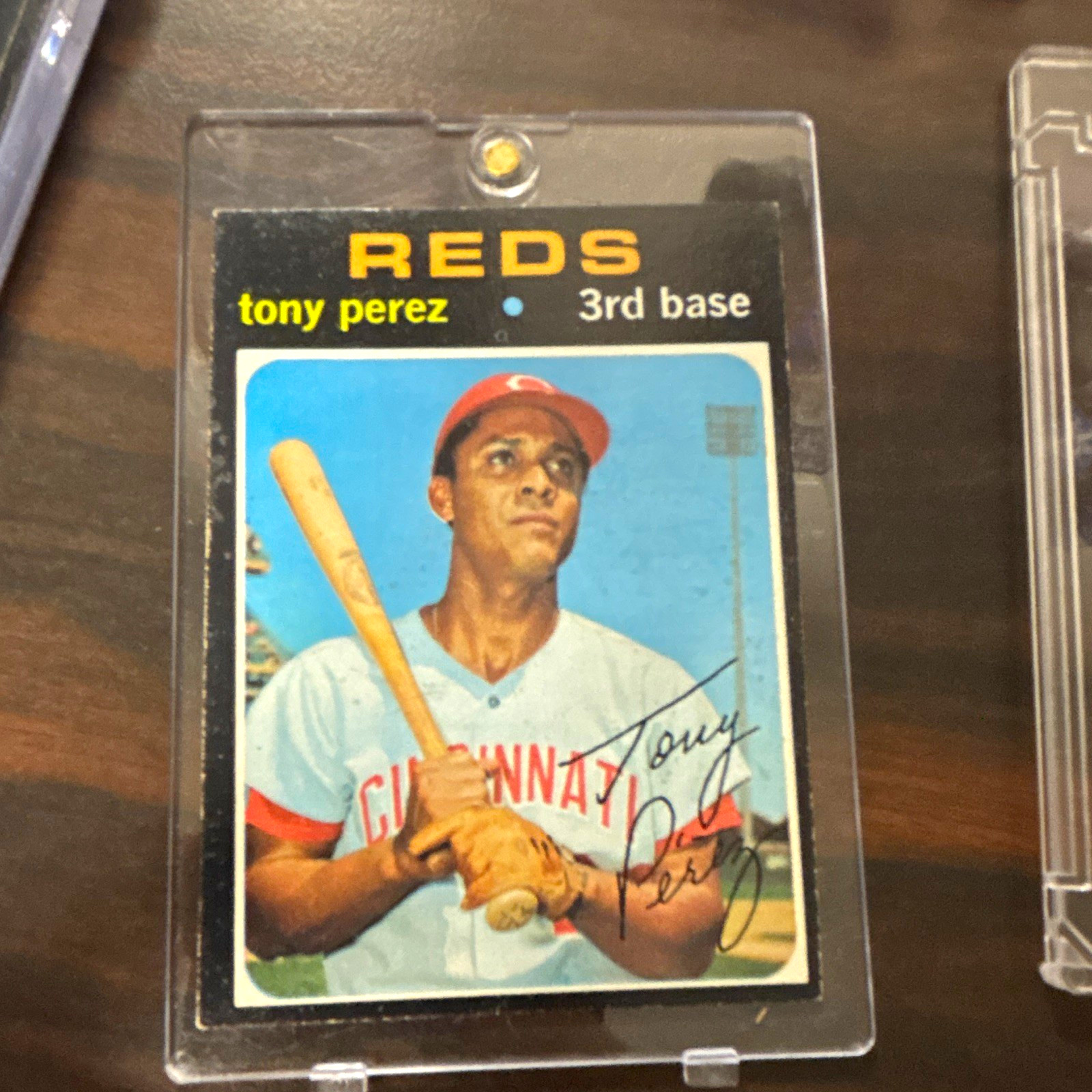 Topps 1971 Tony Perez #580 Cincinnati Reds Baseball Sports Trading Card Topps 1971 Tony Perez #580 Cincinnati Reds Baseball Sports Trading Card