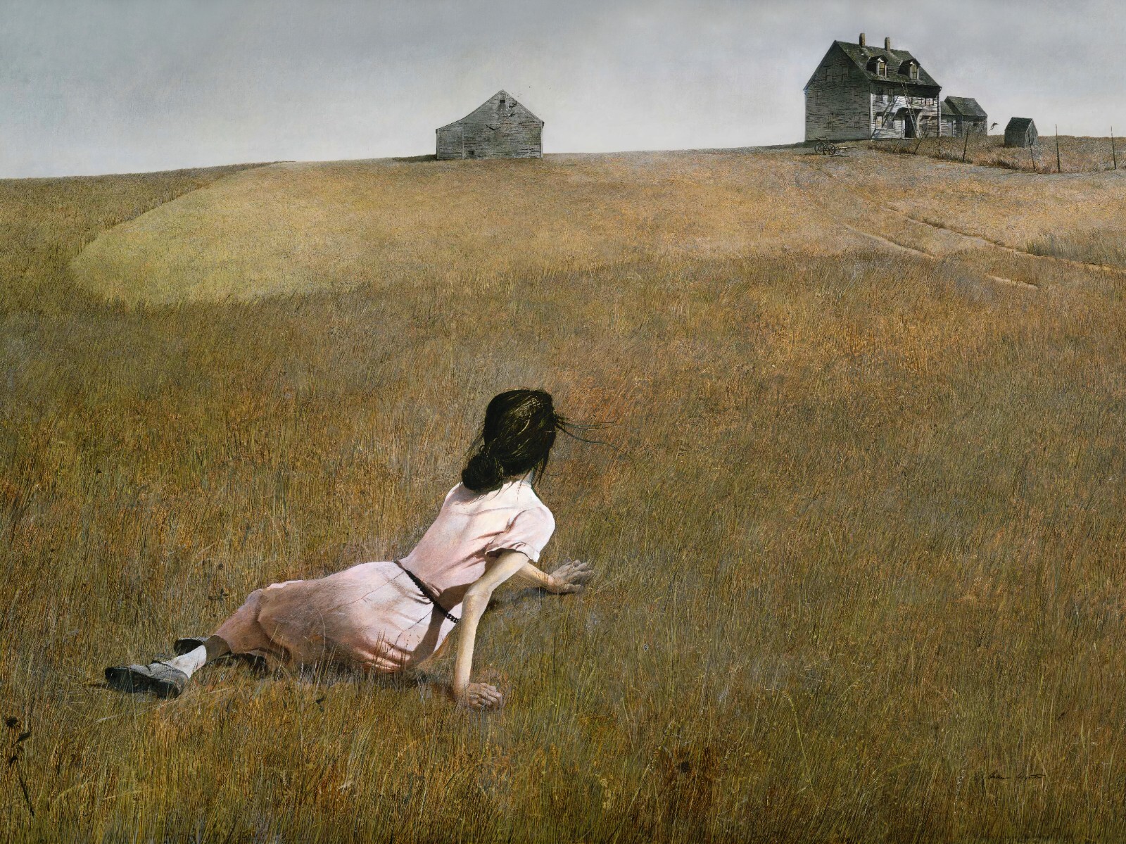Andrew Wyeth: Christina\'s World 22x30 Archival Quality Fine Art Print Andrew Wyeth: Christina\'s World 22x30 Archival Quality Fine Art Print