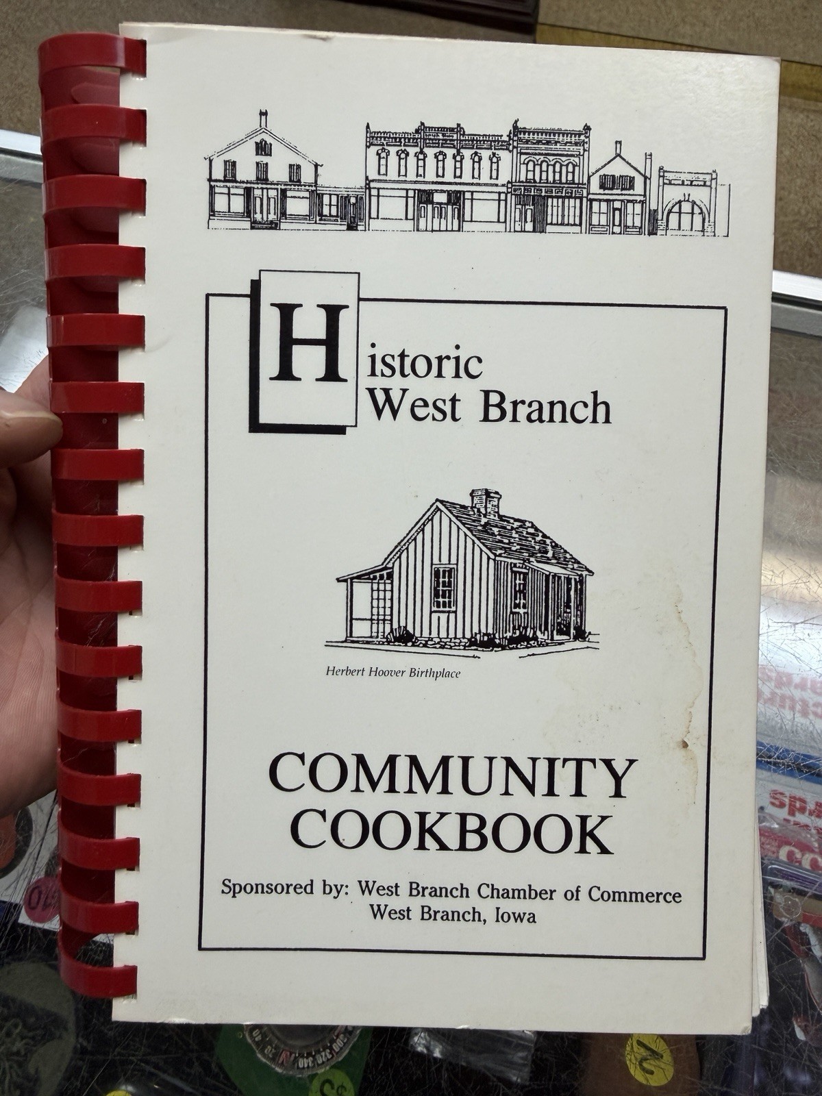Vintage 1991 Historic West Branch Community Cookbook Iowa OOP Vintage 1991 Historic West Branch Community Cookbook Iowa OOP